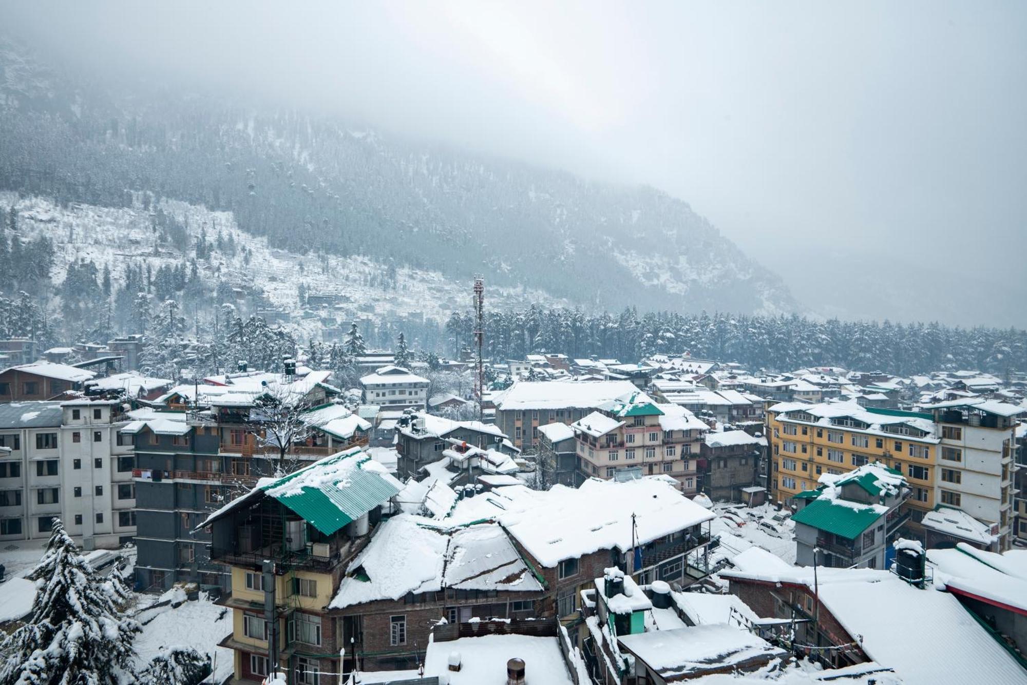 Treebo Premium Sattva With Mountain View Hotel มะนาลี ภายนอก รูปภาพ